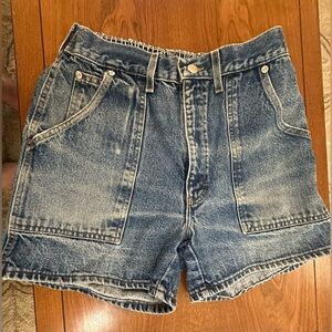 Vintage St. John’s Bay High Rise Denim Shorts Women’s 26–30” Stretch 90s Mom